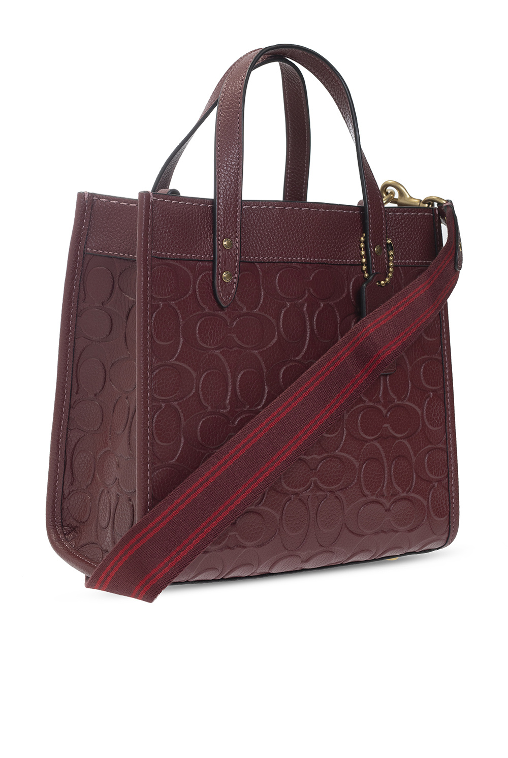 Maroon outlet coach bag